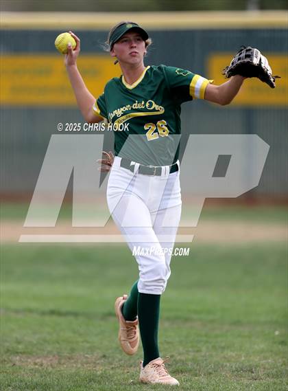 Thumbnail 2 in Arizona College Prep vs Canyon del Oro (AIA Softball 5A Round 2B) photogallery.