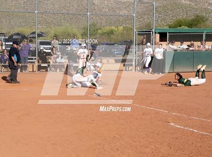 Thumbnail 1 in Arizona College Prep vs Canyon del Oro (AIA Softball 5A Round 2B) photogallery.