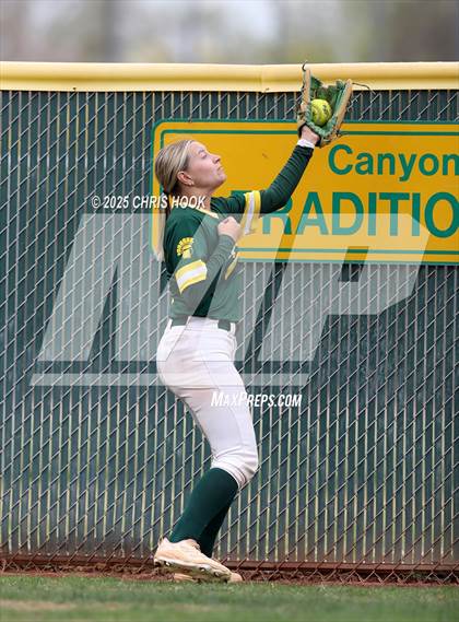 Thumbnail 2 in Arizona College Prep vs Canyon del Oro (AIA Softball 5A Round 2B) photogallery.