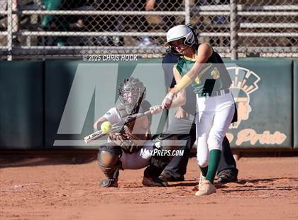 Thumbnail 3 in Arizona College Prep vs Canyon del Oro (AIA Softball 5A Round 2B) photogallery.