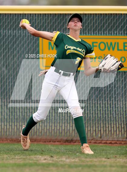 Thumbnail 2 in Arizona College Prep vs Canyon del Oro (AIA Softball 5A Round 2B) photogallery.