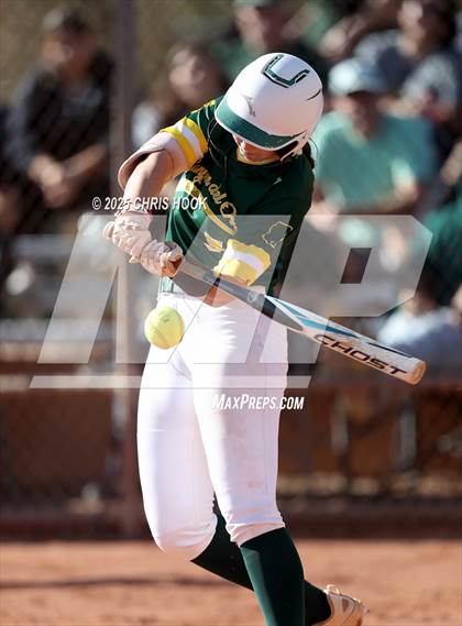Thumbnail 2 in Arizona College Prep vs Canyon del Oro (AIA Softball 5A Round 2B) photogallery.