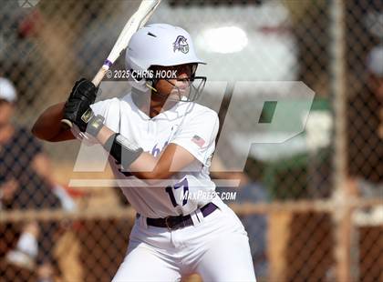 Thumbnail 2 in Arizona College Prep vs Canyon del Oro (AIA Softball 5A Round 2B) photogallery.