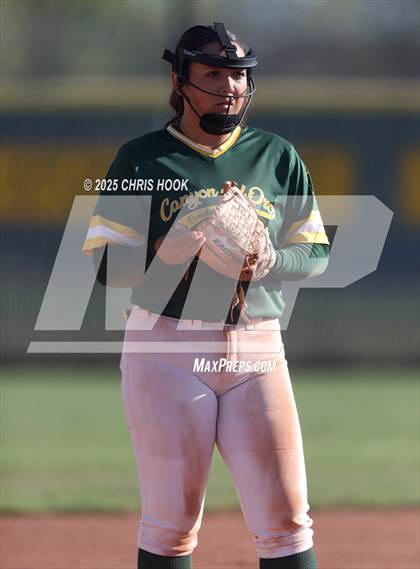 Thumbnail 1 in Arizona College Prep vs Canyon del Oro (AIA Softball 5A Round 2B) photogallery.