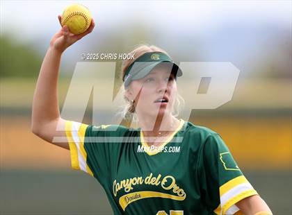 Thumbnail 3 in Arizona College Prep vs Canyon del Oro (AIA Softball 5A Round 2B) photogallery.
