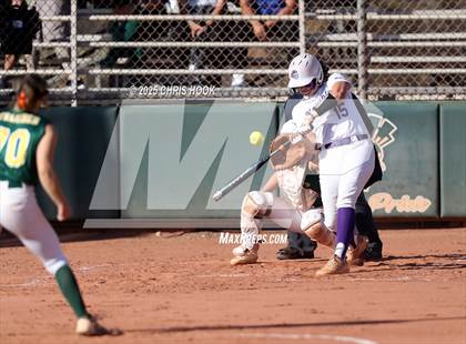 Thumbnail 2 in Arizona College Prep vs Canyon del Oro (AIA Softball 5A Round 2B) photogallery.