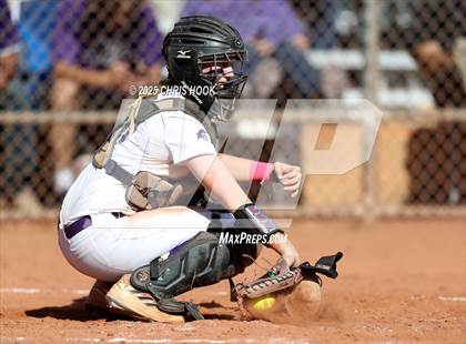 Thumbnail 1 in Arizona College Prep vs Canyon del Oro (AIA Softball 5A Round 2B) photogallery.