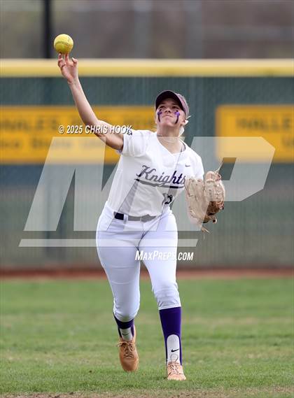 Thumbnail 2 in Arizona College Prep vs Canyon del Oro (AIA Softball 5A Round 2B) photogallery.