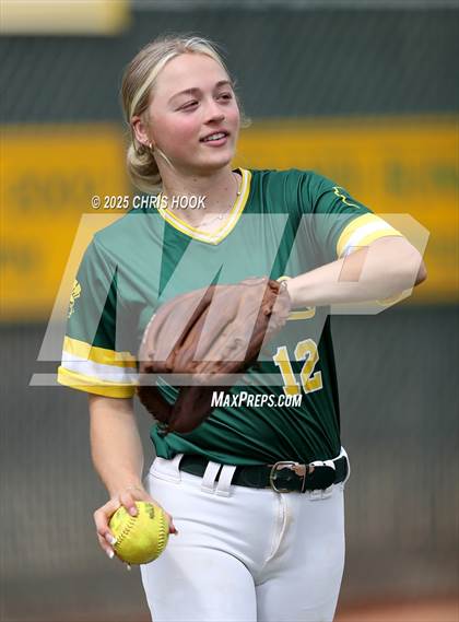 Thumbnail 2 in Arizona College Prep vs Canyon del Oro (AIA Softball 5A Round 2B) photogallery.