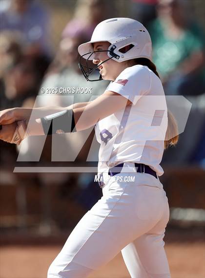 Thumbnail 2 in Arizona College Prep vs Canyon del Oro (AIA Softball 5A Round 2B) photogallery.