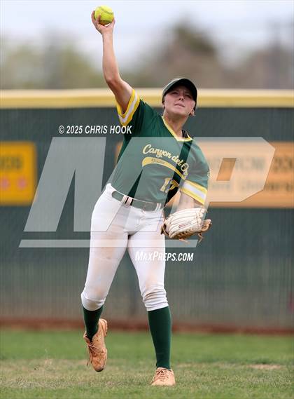 Thumbnail 1 in Arizona College Prep vs Canyon del Oro (AIA Softball 5A Round 2B) photogallery.