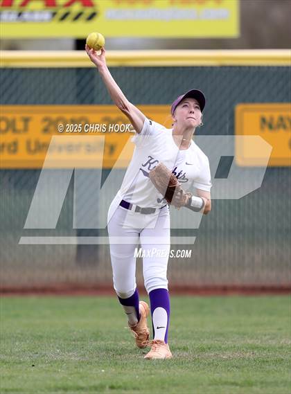 Thumbnail 1 in Arizona College Prep vs Canyon del Oro (AIA Softball 5A Round 2B) photogallery.