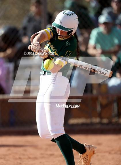 Thumbnail 1 in Arizona College Prep vs Canyon del Oro (AIA Softball 5A Round 2B) photogallery.