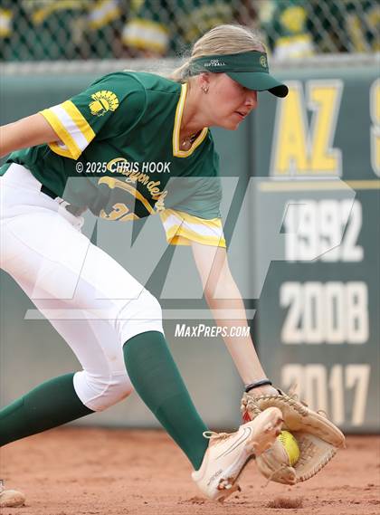 Thumbnail 1 in Arizona College Prep vs Canyon del Oro (AIA Softball 5A Round 2B) photogallery.