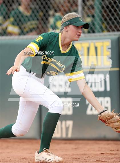 Thumbnail 2 in Arizona College Prep vs Canyon del Oro (AIA Softball 5A Round 2B) photogallery.