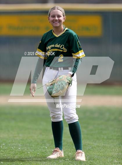 Thumbnail 3 in Arizona College Prep vs Canyon del Oro (AIA Softball 5A Round 2B) photogallery.