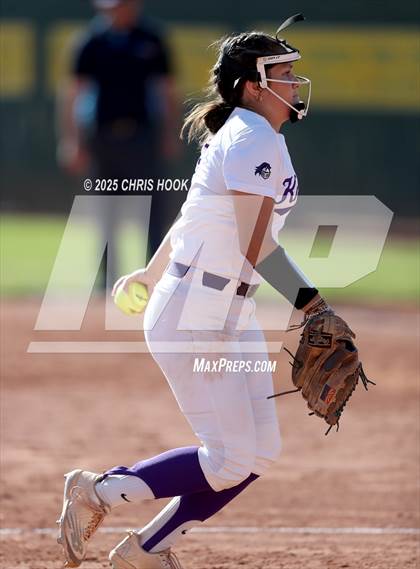 Thumbnail 1 in Arizona College Prep vs Canyon del Oro (AIA Softball 5A Round 2B) photogallery.