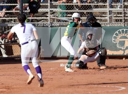 Thumbnail 2 in Arizona College Prep vs Canyon del Oro (AIA Softball 5A Round 2B) photogallery.