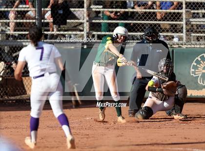 Thumbnail 1 in Arizona College Prep vs Canyon del Oro (AIA Softball 5A Round 2B) photogallery.