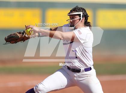 Thumbnail 2 in Arizona College Prep vs Canyon del Oro (AIA Softball 5A Round 2B) photogallery.