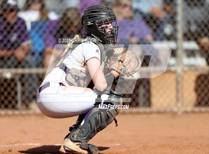 Thumbnail 3 in Arizona College Prep vs Canyon del Oro (AIA Softball 5A Round 2B) photogallery.