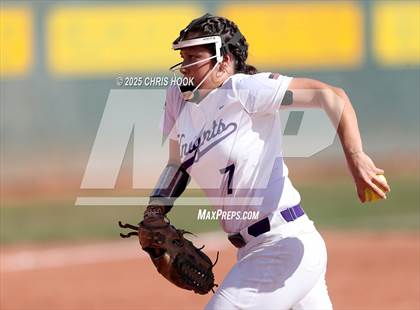Thumbnail 3 in Arizona College Prep vs Canyon del Oro (AIA Softball 5A Round 2B) photogallery.