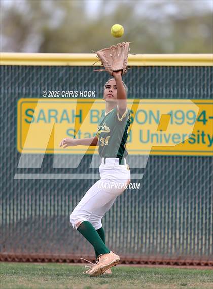 Thumbnail 3 in Arizona College Prep vs Canyon del Oro (AIA Softball 5A Round 2B) photogallery.