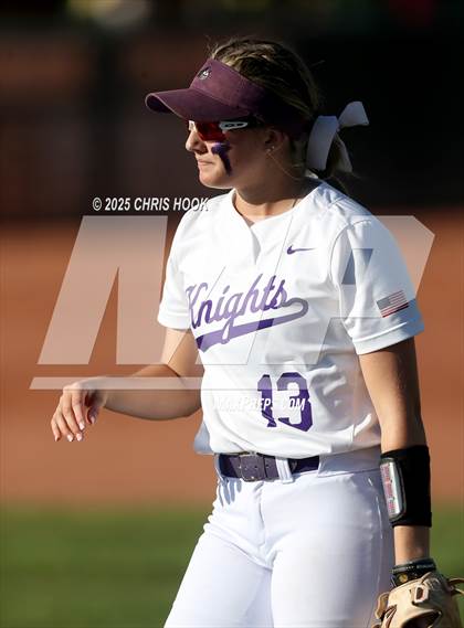 Thumbnail 3 in Arizona College Prep vs Canyon del Oro (AIA Softball 5A Round 2B) photogallery.