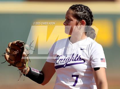 Thumbnail 2 in Arizona College Prep vs Canyon del Oro (AIA Softball 5A Round 2B) photogallery.
