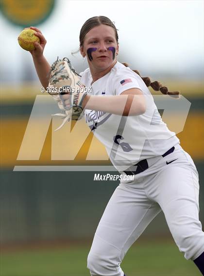 Thumbnail 3 in Arizona College Prep vs Canyon del Oro (AIA Softball 5A Round 2B) photogallery.