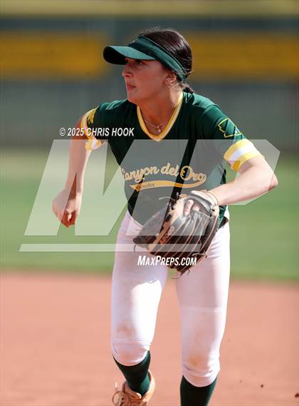 Thumbnail 2 in Arizona College Prep vs Canyon del Oro (AIA Softball 5A Round 2B) photogallery.