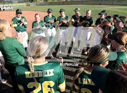 Thumbnail 2 in Arizona College Prep vs Canyon del Oro (AIA Softball 5A Round 2B) photogallery.