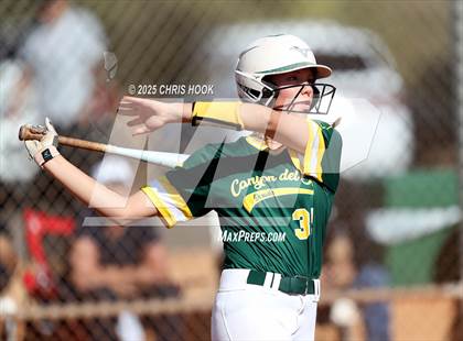 Thumbnail 2 in Arizona College Prep vs Canyon del Oro (AIA Softball 5A Round 2B) photogallery.