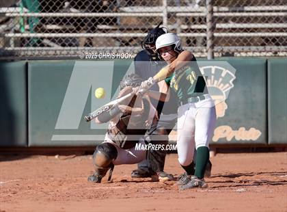 Thumbnail 2 in Arizona College Prep vs Canyon del Oro (AIA Softball 5A Round 2B) photogallery.