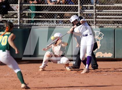 Thumbnail 2 in Arizona College Prep vs Canyon del Oro (AIA Softball 5A Round 2B) photogallery.