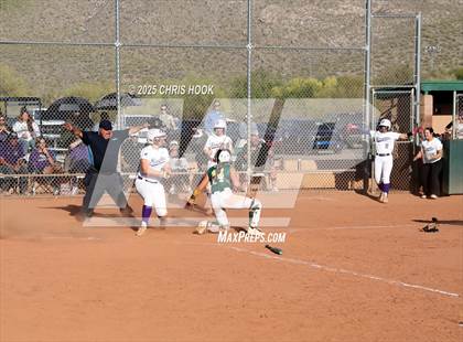 Thumbnail 2 in Arizona College Prep vs Canyon del Oro (AIA Softball 5A Round 2B) photogallery.
