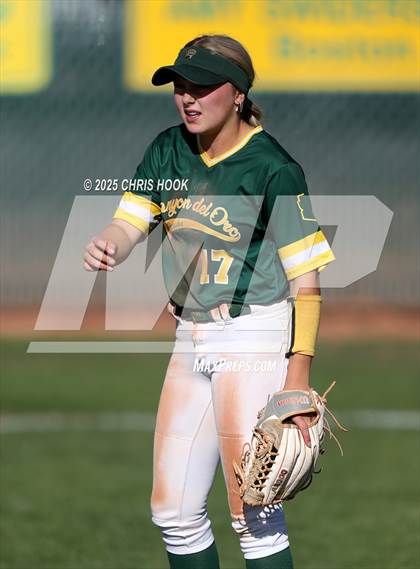Thumbnail 2 in Arizona College Prep vs Canyon del Oro (AIA Softball 5A Round 2B) photogallery.
