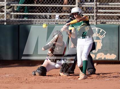 Thumbnail 1 in Arizona College Prep vs Canyon del Oro (AIA Softball 5A Round 2B) photogallery.