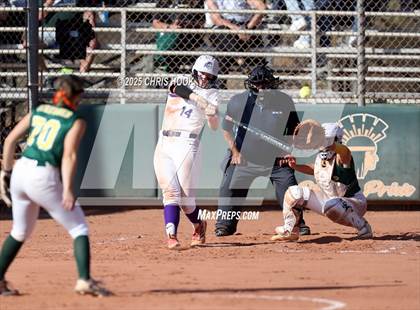 Thumbnail 2 in Arizona College Prep vs Canyon del Oro (AIA Softball 5A Round 2B) photogallery.