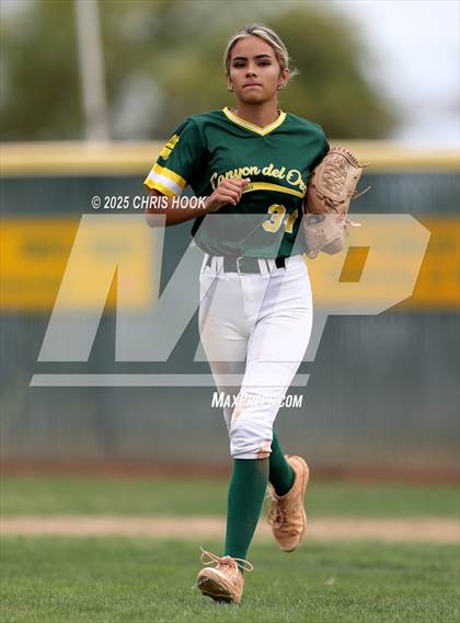 Thumbnail 2 in Arizona College Prep vs Canyon del Oro (AIA Softball 5A Round 2B) photogallery.