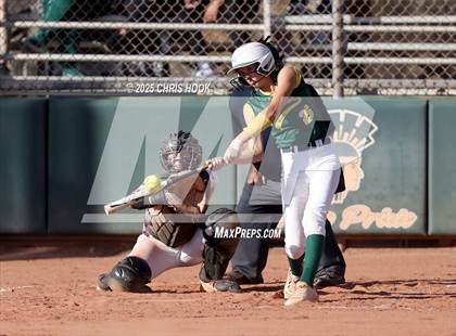 Thumbnail 1 in Arizona College Prep vs Canyon del Oro (AIA Softball 5A Round 2B) photogallery.