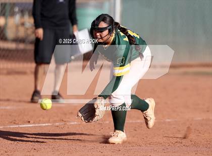 Thumbnail 2 in Arizona College Prep vs Canyon del Oro (AIA Softball 5A Round 2B) photogallery.