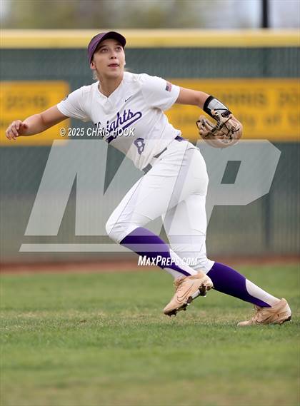 Thumbnail 3 in Arizona College Prep vs Canyon del Oro (AIA Softball 5A Round 2B) photogallery.
