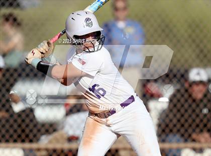 Thumbnail 3 in Arizona College Prep vs Canyon del Oro (AIA Softball 5A Round 2B) photogallery.