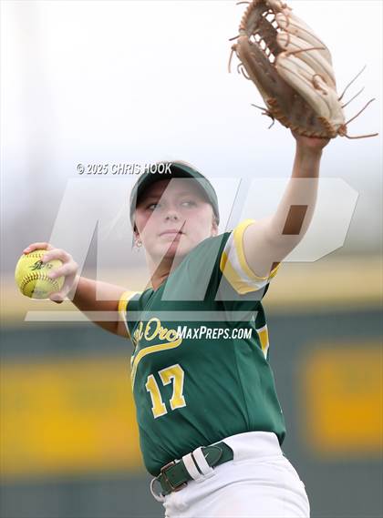 Thumbnail 2 in Arizona College Prep vs Canyon del Oro (AIA Softball 5A Round 2B) photogallery.