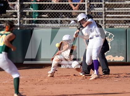 Thumbnail 3 in Arizona College Prep vs Canyon del Oro (AIA Softball 5A Round 2B) photogallery.