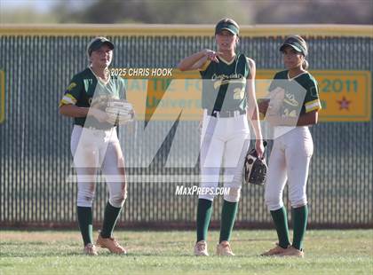Thumbnail 2 in Arizona College Prep vs Canyon del Oro (AIA Softball 5A Round 2B) photogallery.
