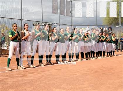 Thumbnail 2 in Arizona College Prep vs Canyon del Oro (AIA Softball 5A Round 2B) photogallery.