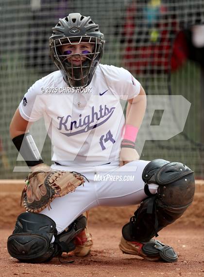 Thumbnail 1 in Arizona College Prep vs Canyon del Oro (AIA Softball 5A Round 2B) photogallery.