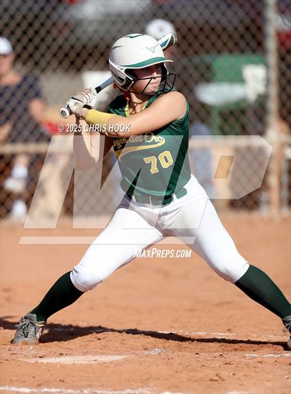 Thumbnail 3 in Arizona College Prep vs Canyon del Oro (AIA Softball 5A Round 2B) photogallery.